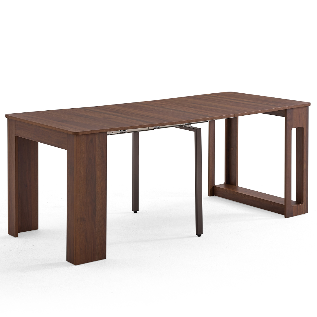 Flexi-Table 套裝:0.4米至 1.8米可伸縮餐桌 +可伸縮長凳