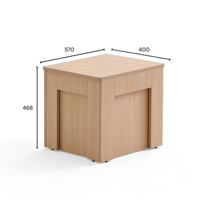 Flexi-Table Pro Set:  0.6m-2.8m Super Extendable Dining Table & Extendable Bench
